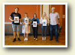 Feierliche Zeugnisausgabe im Schulteil 1 am 04.07.2023
