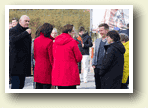 Richtfest des Neubaus in der Schachtstrasse 16 mit Bundesbauministerin Klara Geywitz am 01.03.2024.