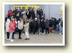 Richtfest des Neubaus in der Schachtstrasse 16 mit Bundesbauministerin Klara Geywitz am 01.03.2024.