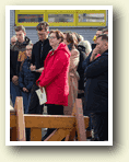 Richtfest des Neubaus in der Schachtstrasse 16 mit Bundesbauministerin Klara Geywitz am 01.03.2024.