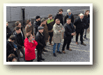 Richtfest des Neubaus in der Schachtstrasse 16 mit Bundesbauministerin Klara Geywitz am 01.03.2024.