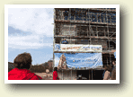Richtfest des Neubaus in der Schachtstrasse 16 mit Bundesbauministerin Klara Geywitz am 01.03.2024.