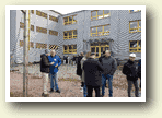 Richtfest des Neubaus in der Schachtstrasse 16 mit Bundesbauministerin Klara Geywitz am 01.03.2024.